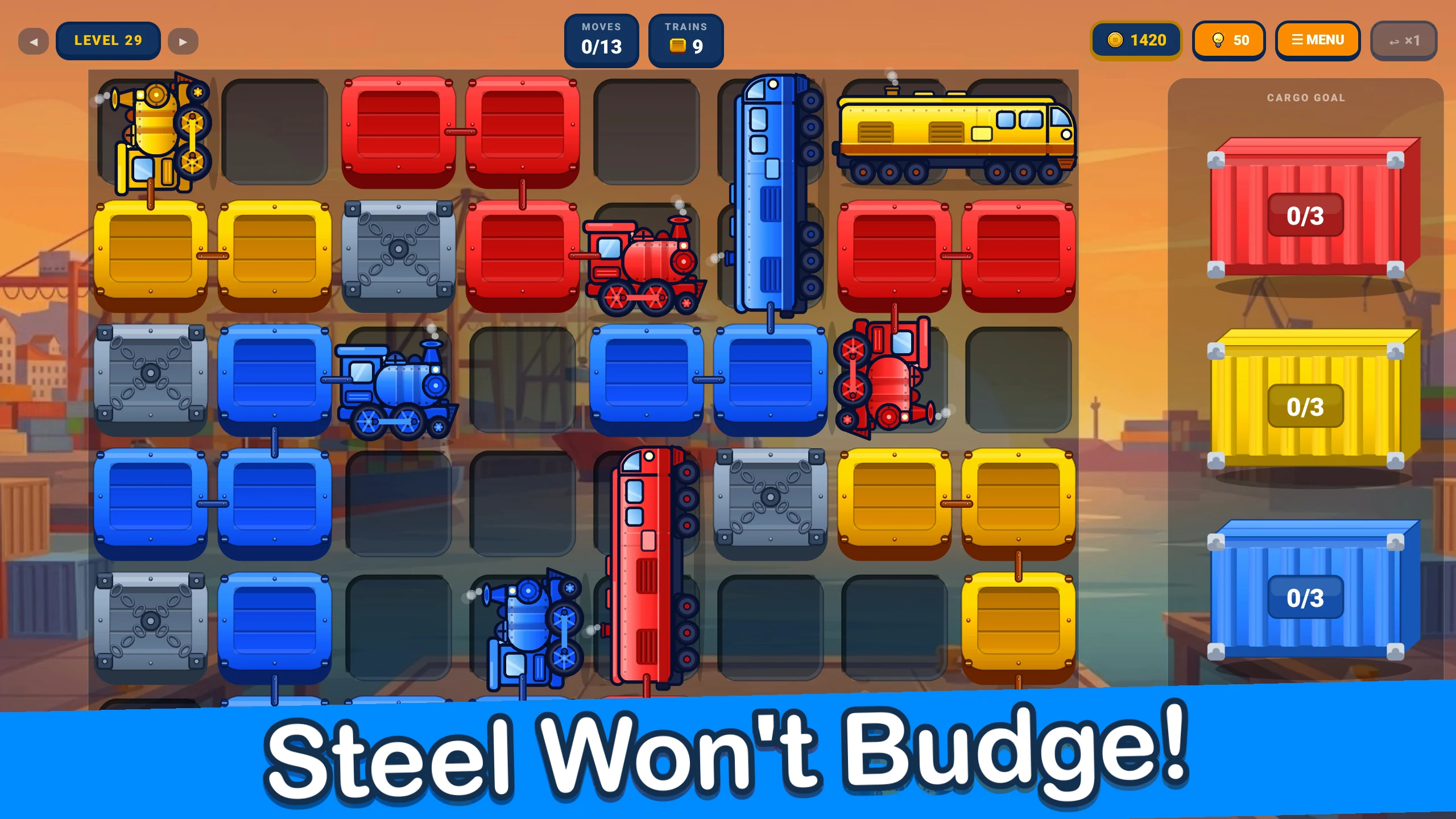 Train Car Jam: Cargo Escape screenshot