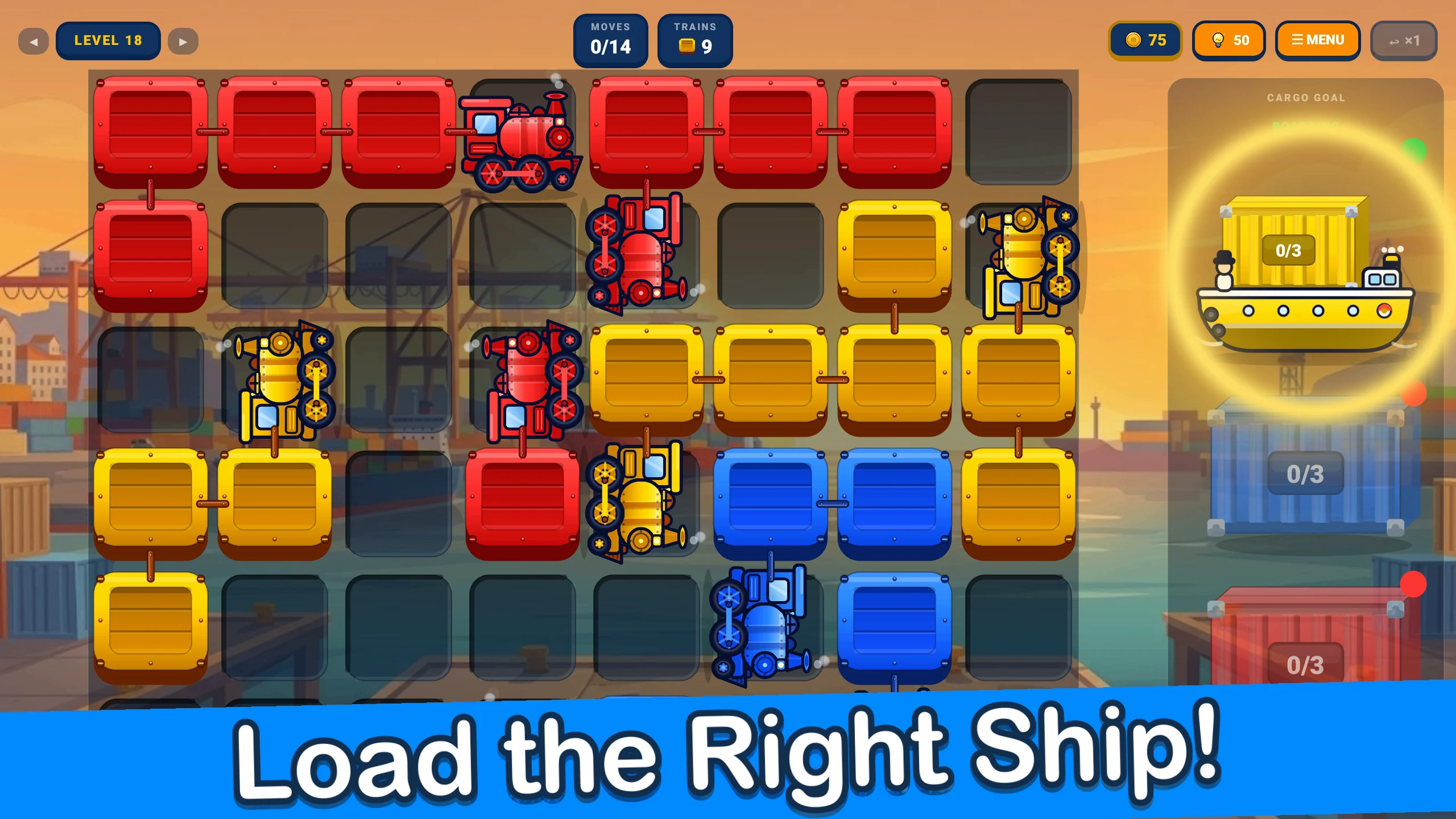 Train Car Jam: Cargo Escape screenshot