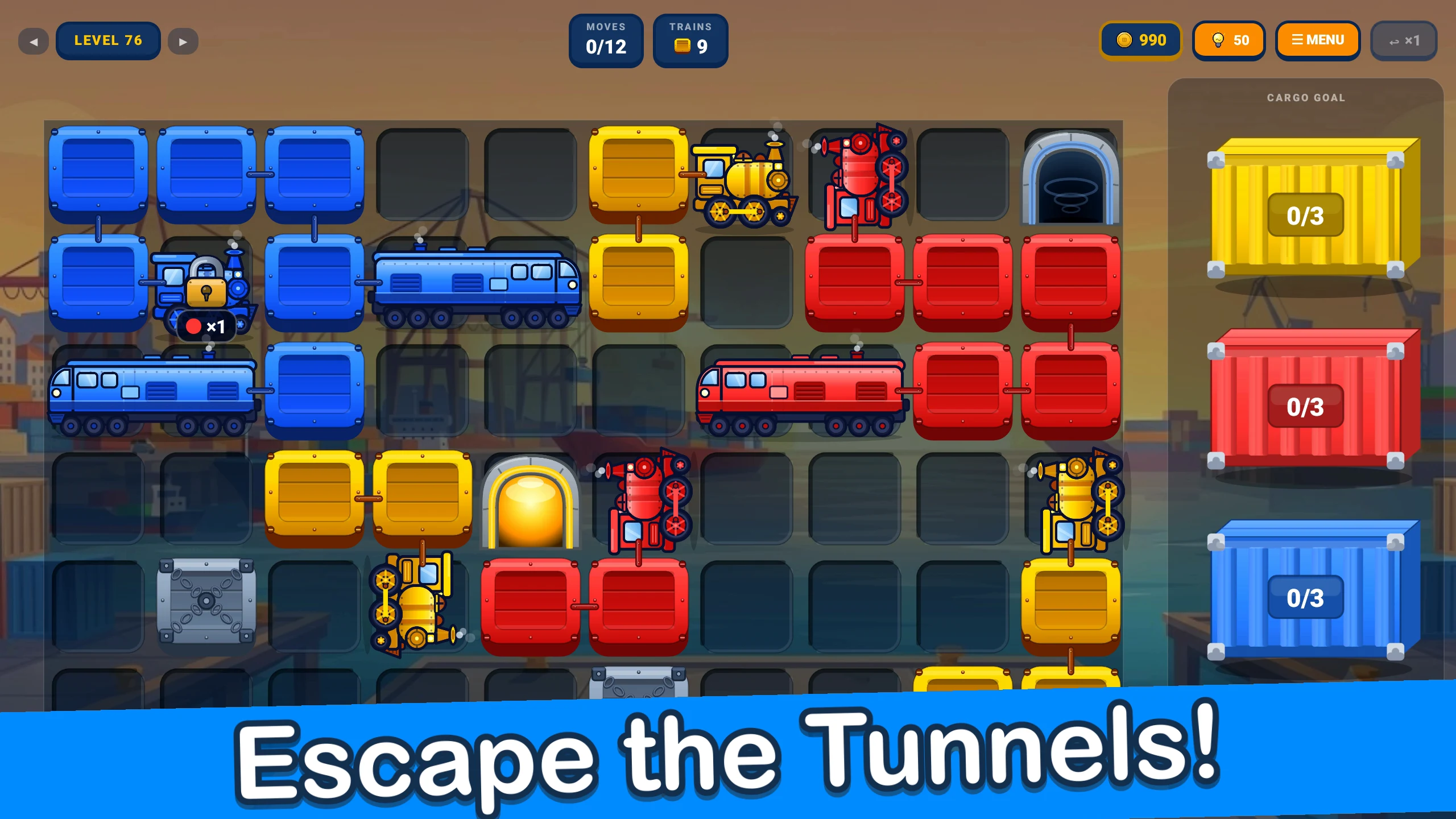 Train Car Jam: Cargo Escape screenshot