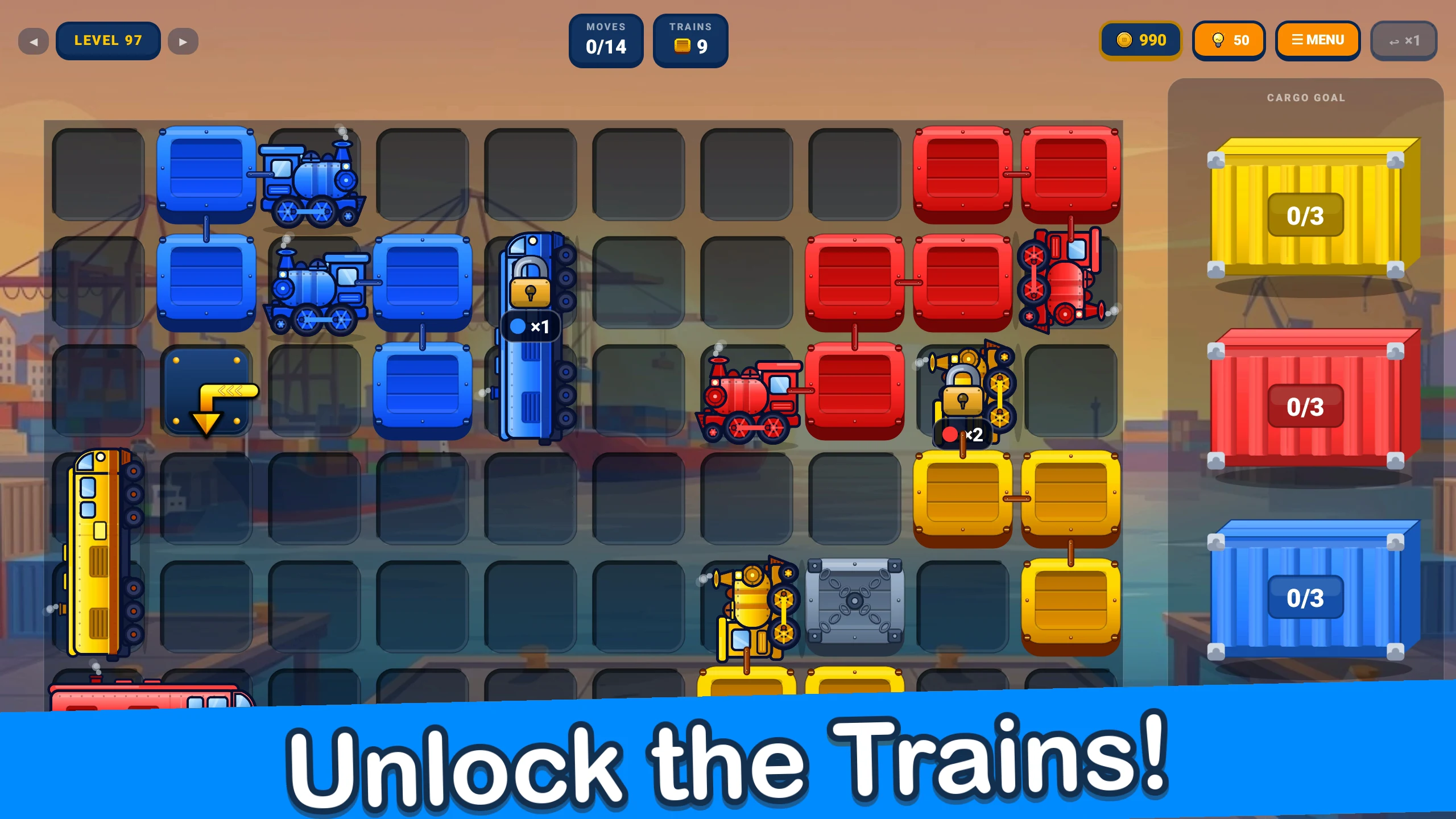 Train Car Jam: Cargo Escape screenshot